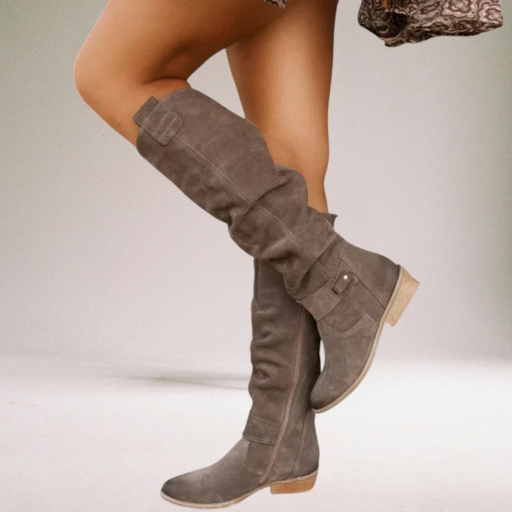 Carla™ | Luxury Leather Boots