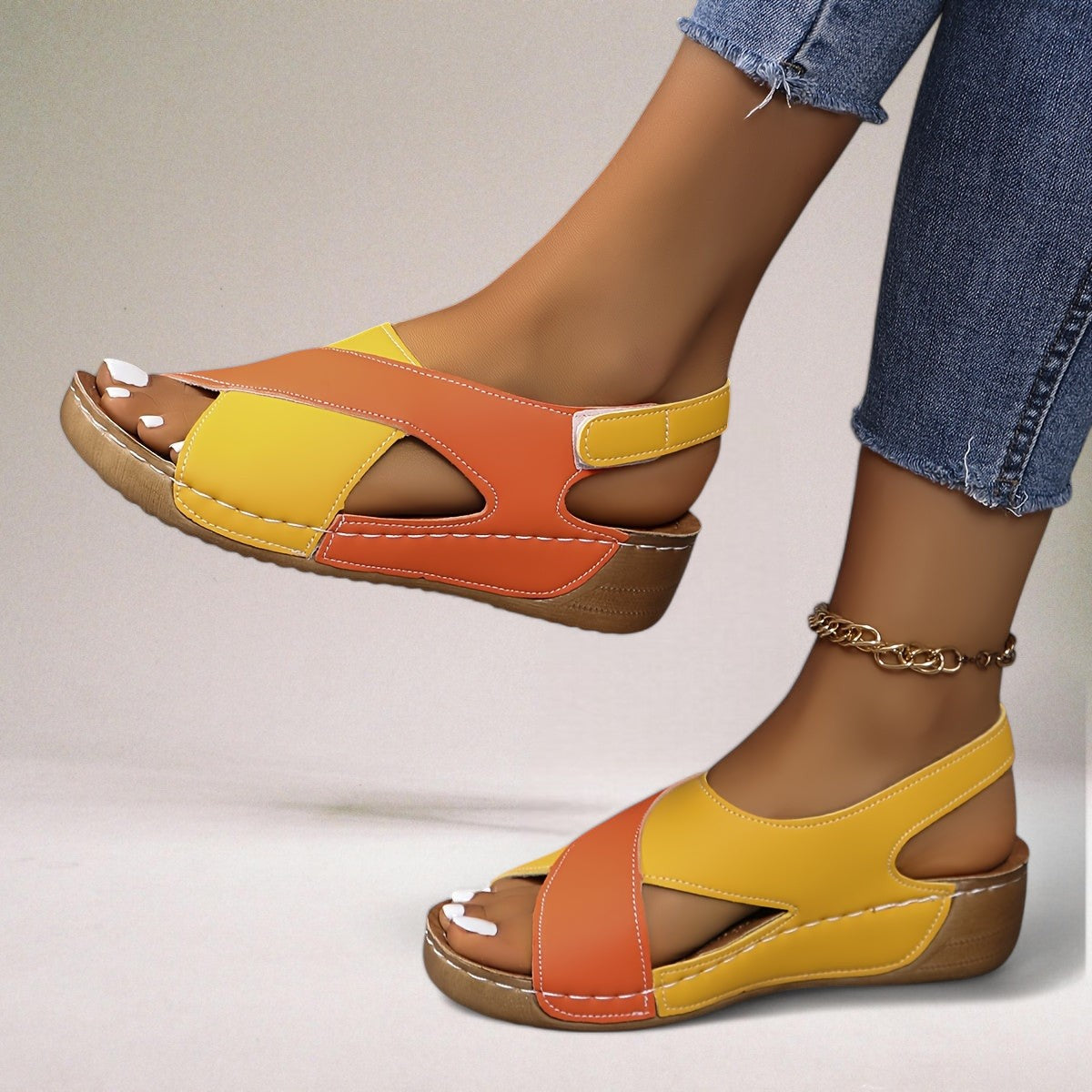 Juno™ | Chic and Comfortable Wedge Sandals