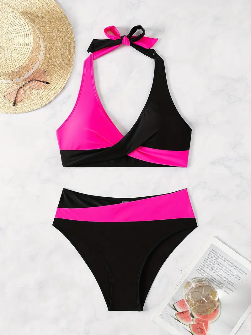 Malapascua Two-Colored Chic Bikini Set