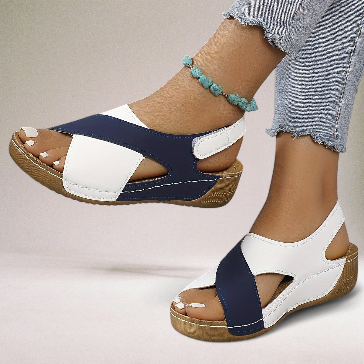 Juno™ | Chic and Comfortable Wedge Sandals