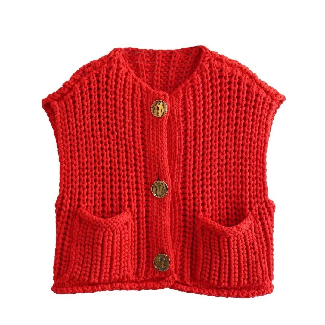 Bo | Knitted style vest