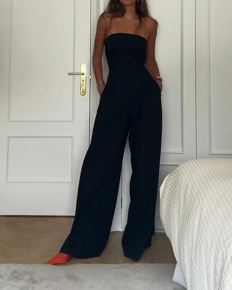 Céleste™ | Elegant Off-Shoulder Jumpsuit