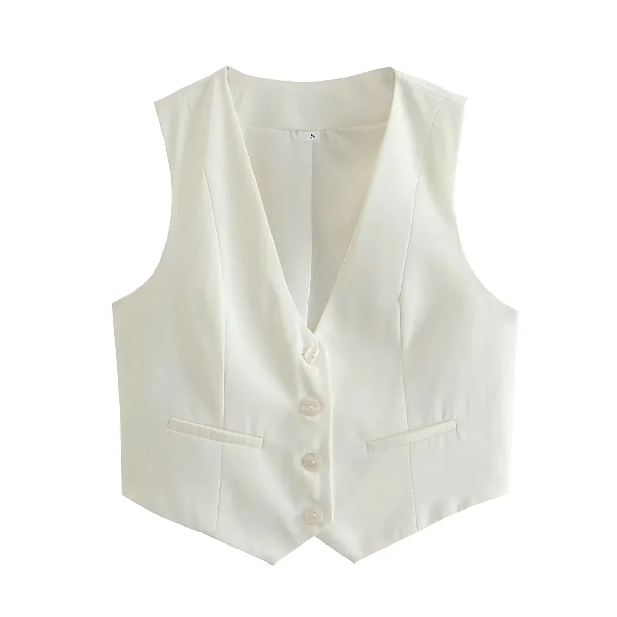 Lola | Cropped Vest Top