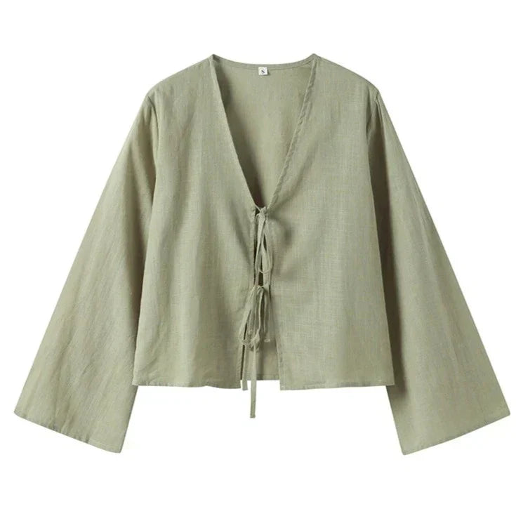 Savy | Linen Blouse