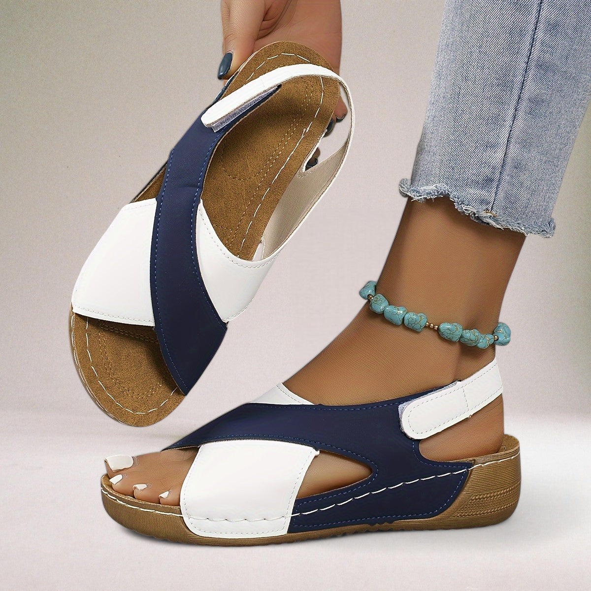 Juno™ | Chic and Comfortable Wedge Sandals