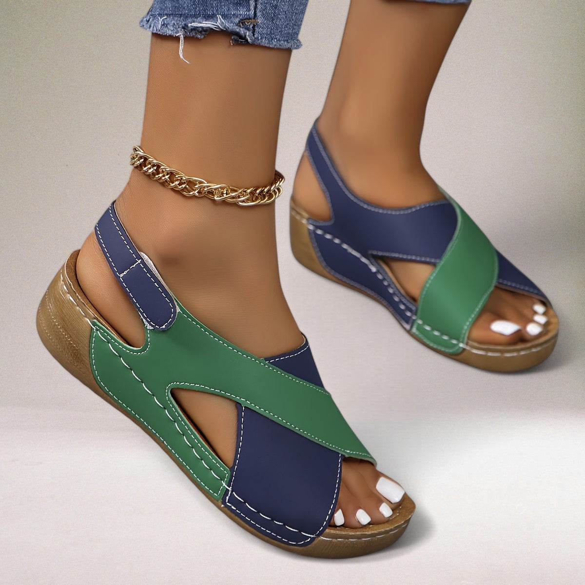 Juno™ | Chic and Comfortable Wedge Sandals