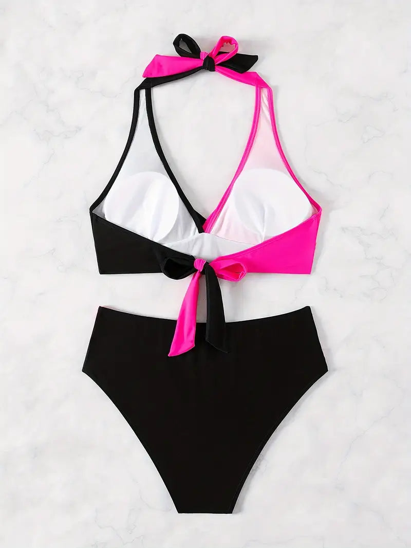 Malapascua Two-Colored Chic Bikini Set