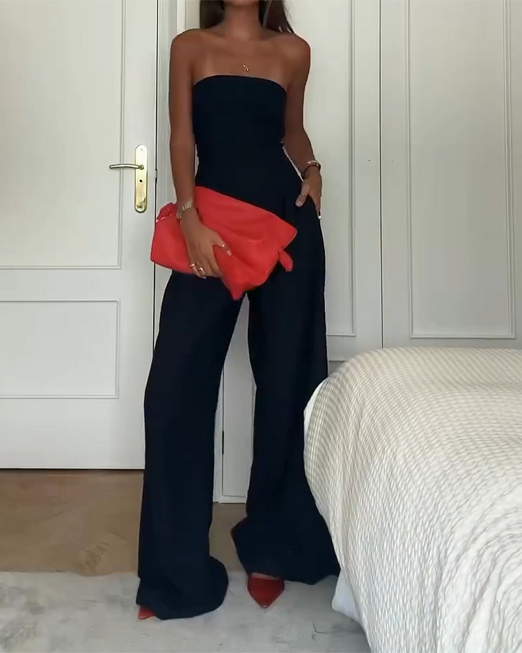 Céleste™ | Elegant Off-Shoulder Jumpsuit