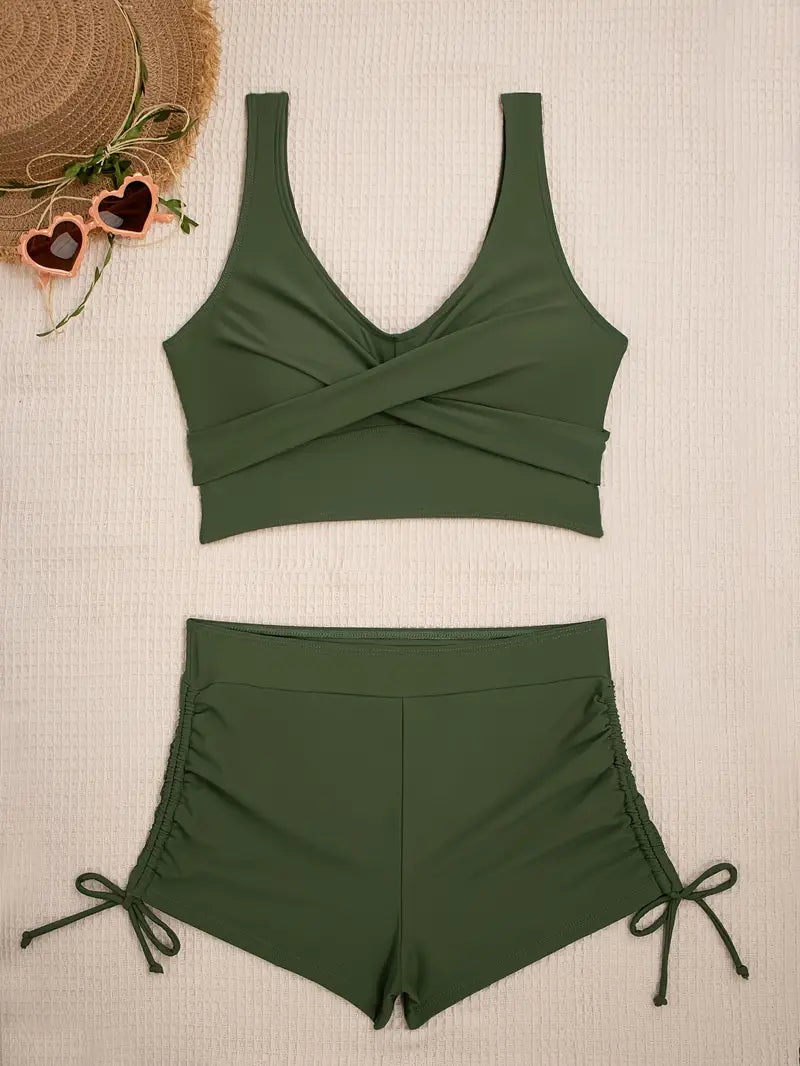 Emerald Sands Stretchy Bikini Set