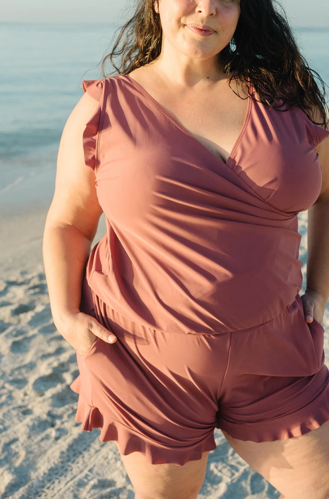 Capri Curve - Comfortable Swimsuit with Built-in Bra