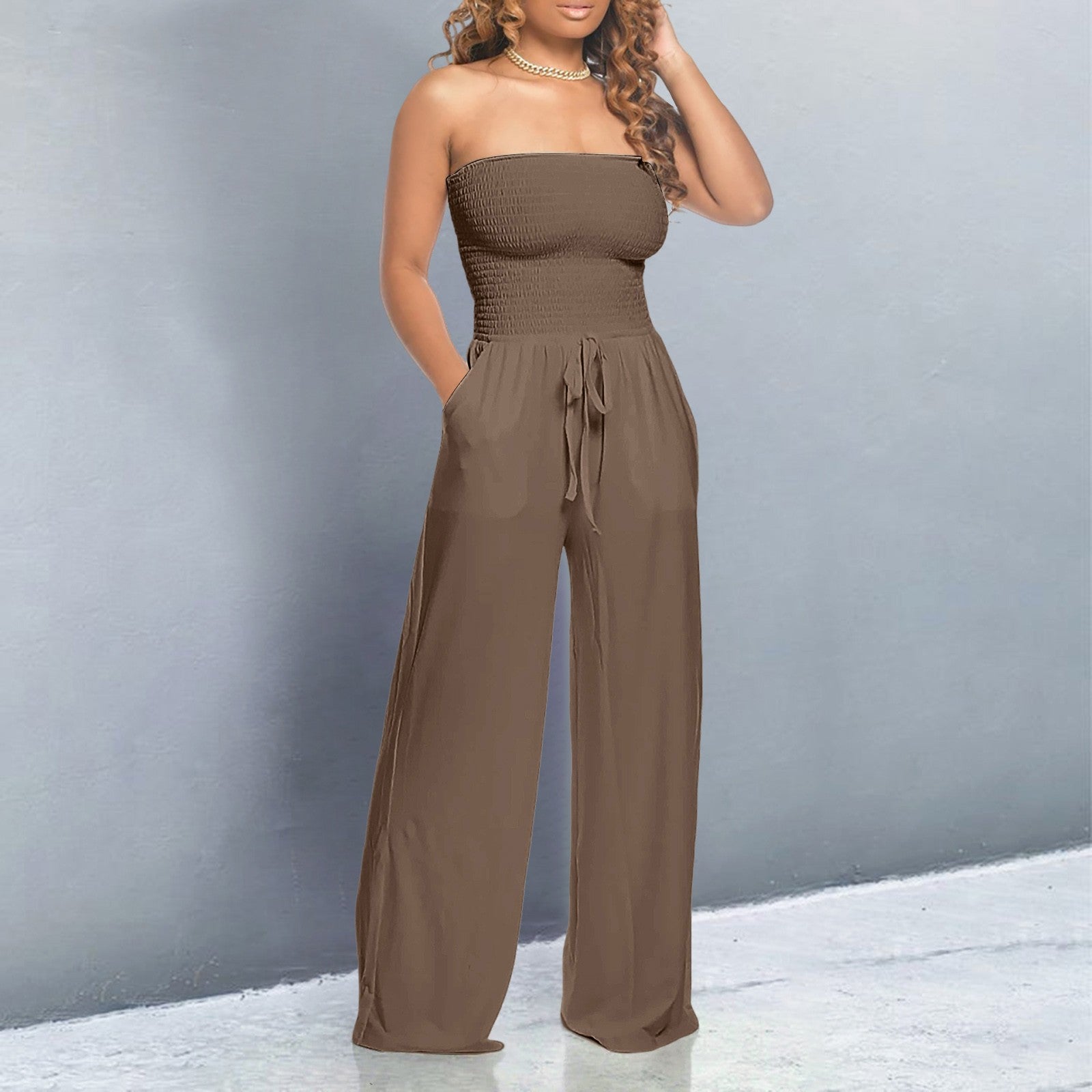 Lily | Trendy Off-Shoulder Jumpsuit