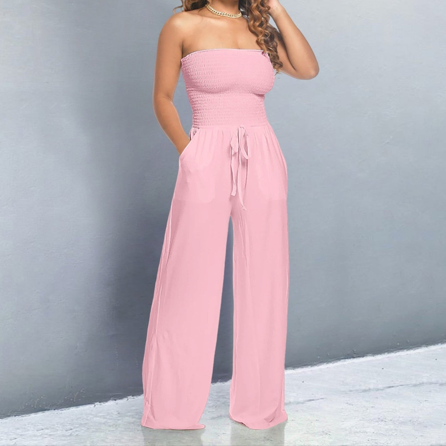 Lily | Trendy Off-Shoulder Jumpsuit