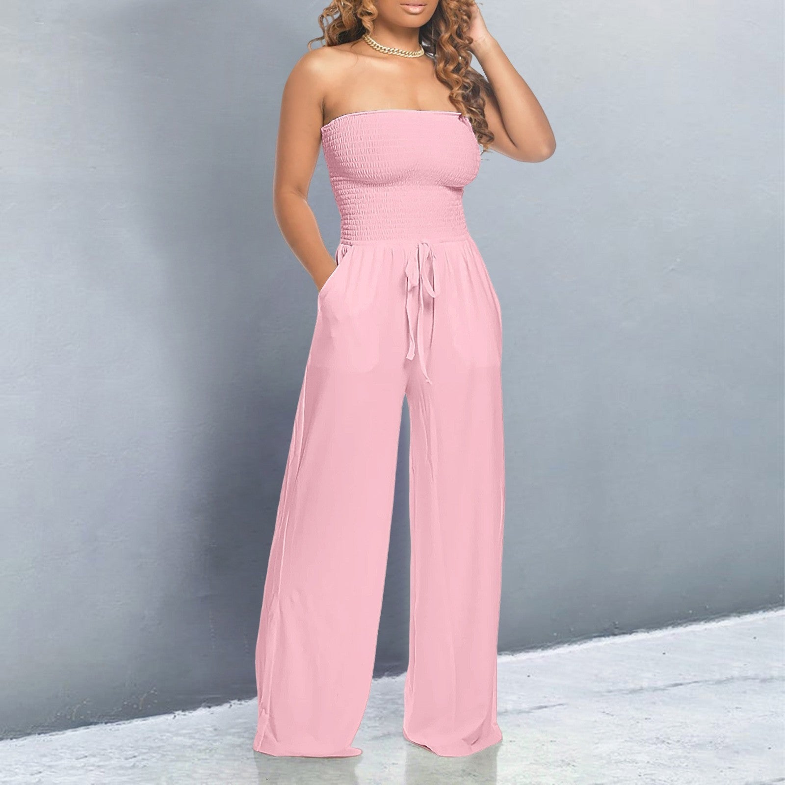 Lily | Trendy Off-Shoulder Jumpsuit